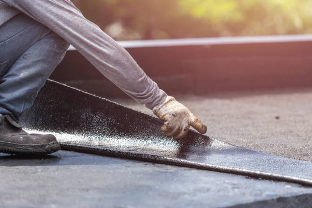 Professional Interior Drainage System technician working in McCordsville, IN